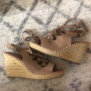 Braided Wedge Sandals